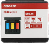 Gedore Red Slagmoerdop Topset set s ochranným rukávem 1 2 palce