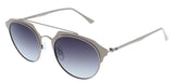 H.i.s Zonnebril unisex 84101 cat. 3 piloot metaal beige grijs