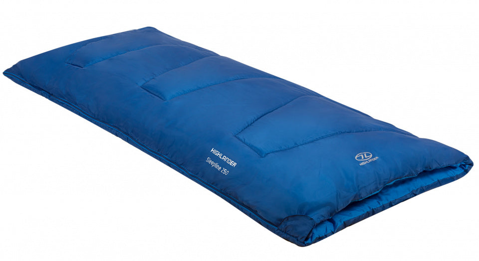 Highlander Sleepline 250 sovepose konvolut 195 cm blå