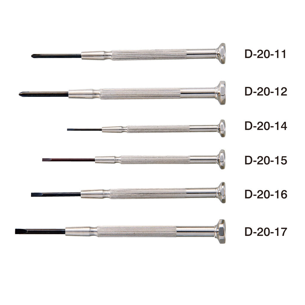 HOZAN Precision Screwdriver Set 6-Piece v pouzdře