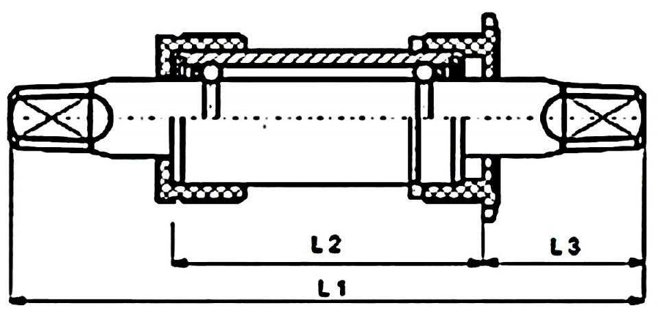 Igralec BSA 118 x 30 mm črn