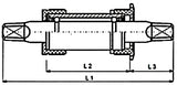 Igralec BSA 118 x 30 mm črn