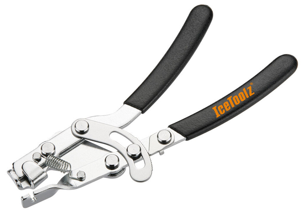 Icetoolz Spantang pro brzdový kabel 20,5 cm stříbrná černá