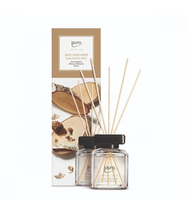Ipuro geurdiffuser cedar wood 200 ml