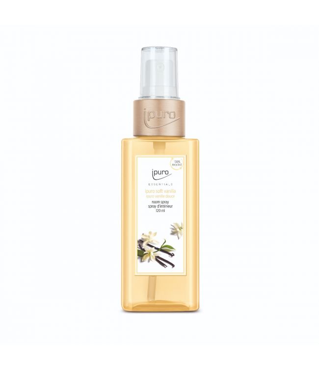 Ipuro mjuk vaniljrum spray 120 ml