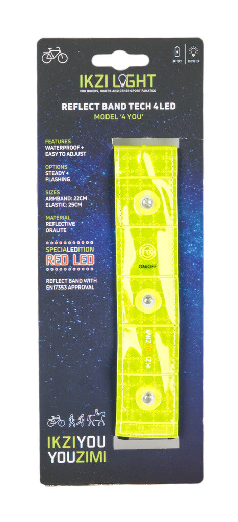 Ikzi reflex zapestnica 4-le-led