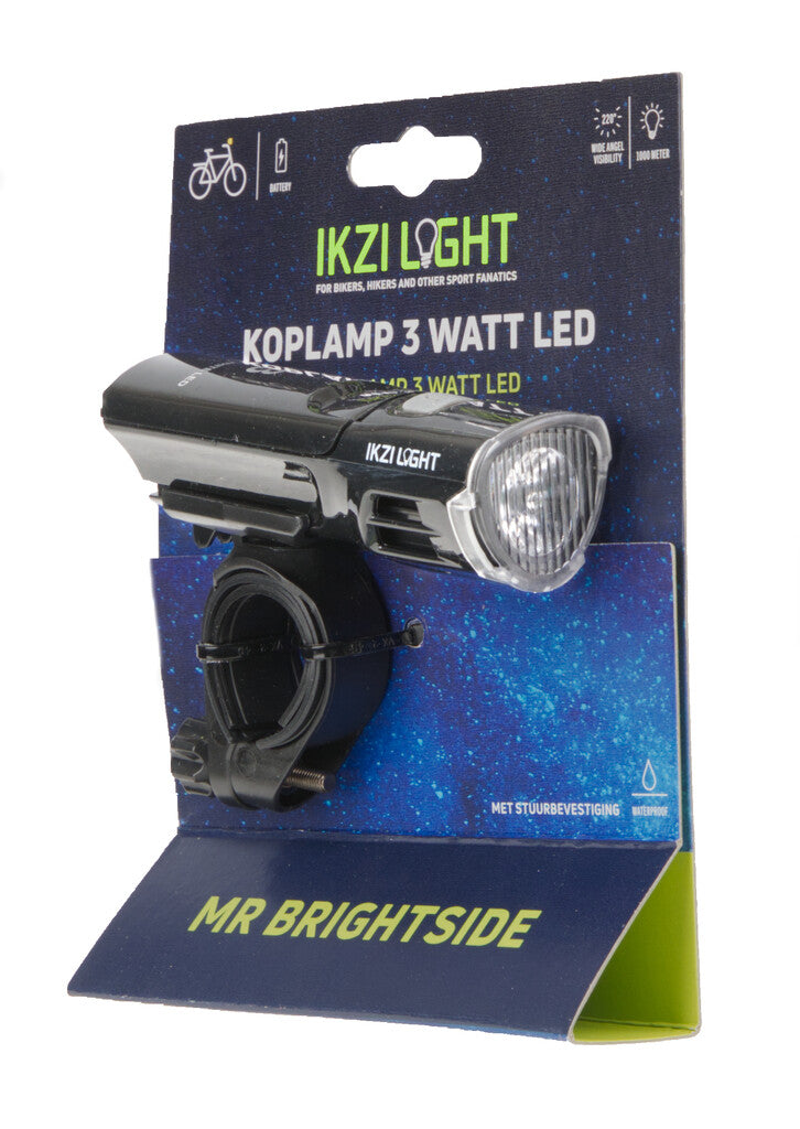 Ikzi-lahka žaromet Alu LED Mr. Brightside Hi-Tech Batt.