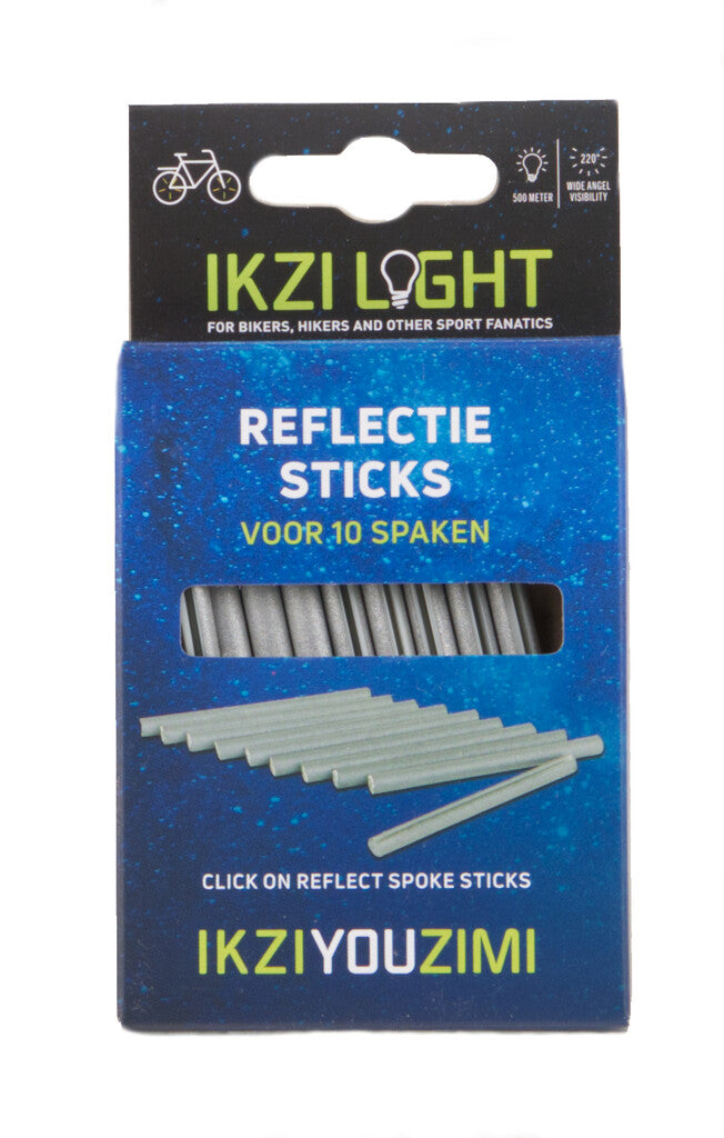 Ikzilight spoke reflection 8 cm set of 10 pieces on map