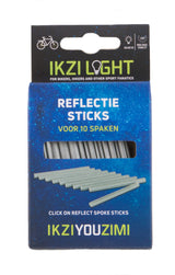 Ikzilight spoke reflection 8 cm set of 10 pieces on map