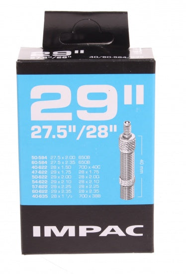 Impac (Schwalbe) indre rør DV19 28 29 tommer 40 60-622 635 40 mm