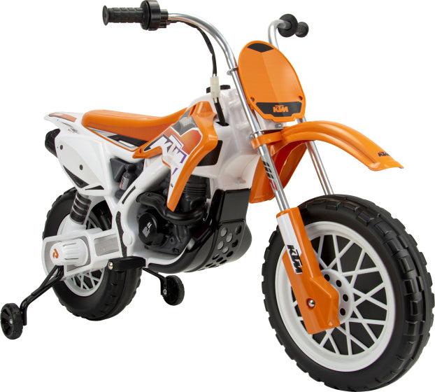 Injusa KTM SX-F My23 accuvoertuig crossmotor 12V oranje zwart