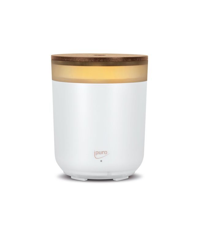 Ipuro air sonic aroma kaars wit