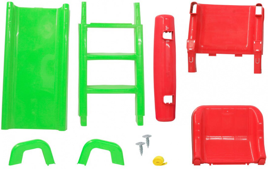 Jamara Funny Slide Junior 145 x 59 x 79 cm zielony czerwony