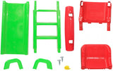 Jamara Funny Slide Junior 145 x 59 x 79 cm zielony czerwony