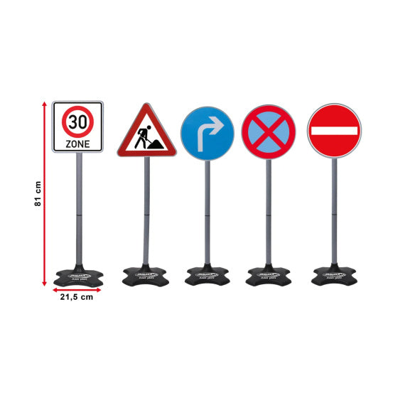 Jamara trafik underskriver store 5-delt 81 cm