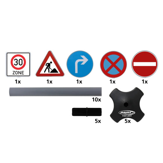 Jamara trafik underskriver store 5-delt 81 cm