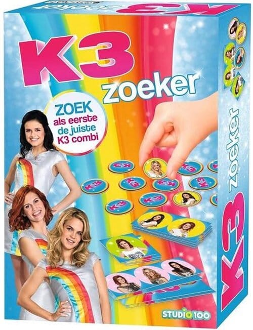 Intro k3 zoeker probeer alle k3 apos;tjes bij elkaar te krijgen op de kaart