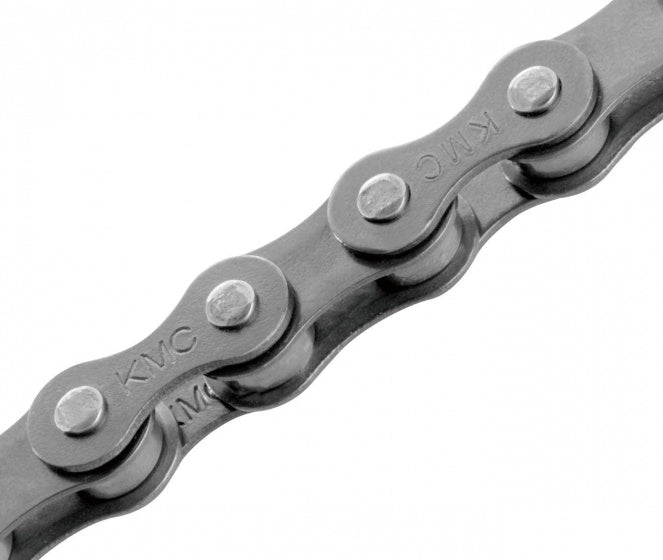Kmc z 1 ept 128 - 1 2x1 8 - 8,6 mm - 128 Links - Dunkel Silber