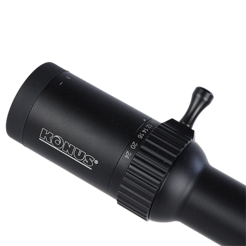 KONUS SCOPE SCOPE GLOPE 3-24x56 SFP, Fine (MOA)