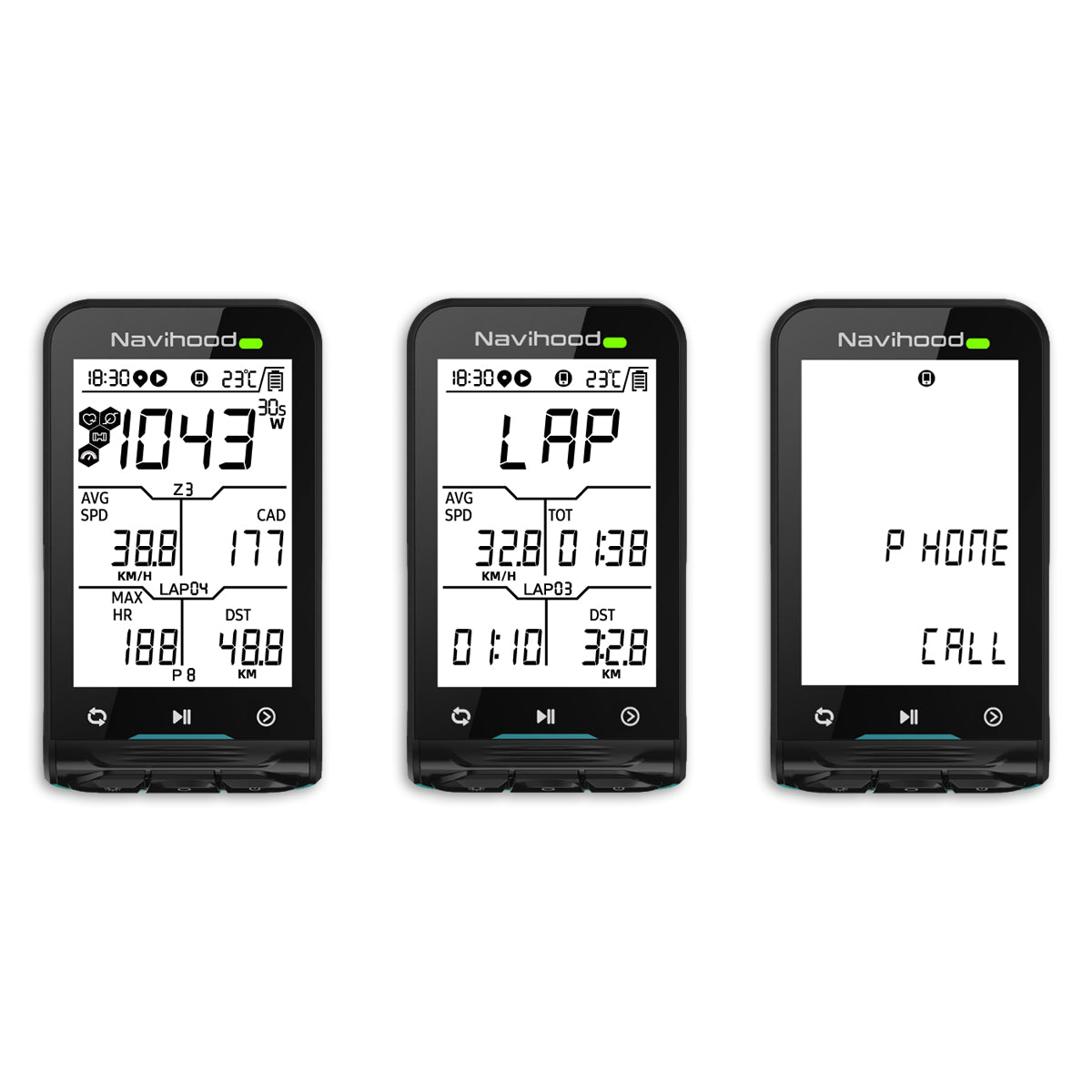 Bicycle computer GPS M2 Oval