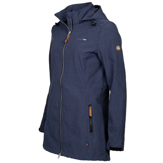 Življenjska linija Kya Softhell Parka Ladies temno modre velikosti xl
