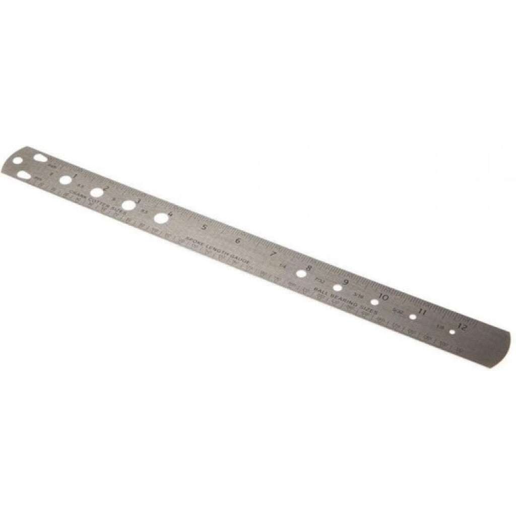 Pravítko Icetoolz (Buzaglo) a Yardstat 31cm pro paprsky, nerezová ocel