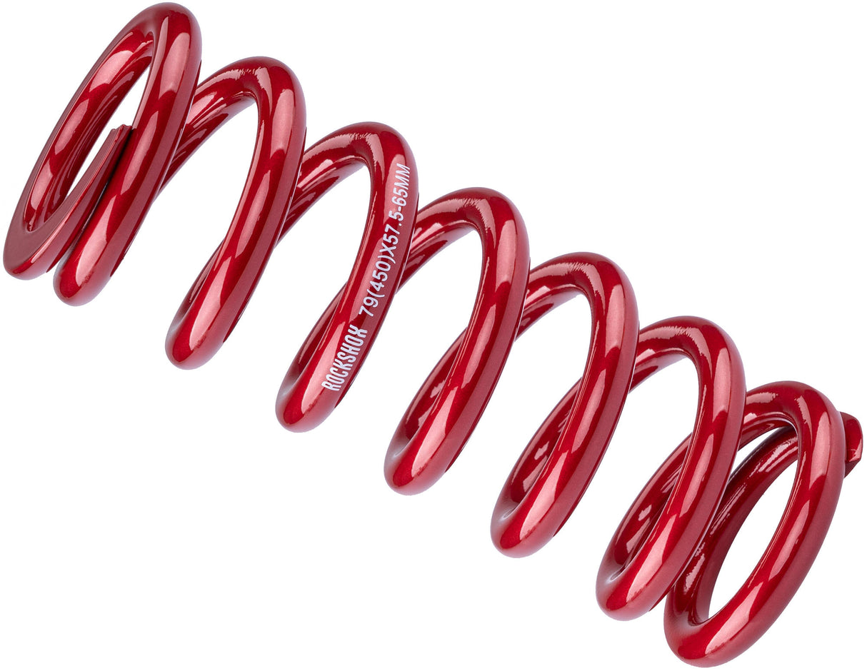 Rockshox spring rs 57,5-65mm 151mm 450 lb electr.red
