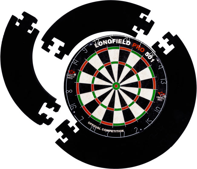 Longfield Darts Dartbord Randing för väggskydd 4-stycken