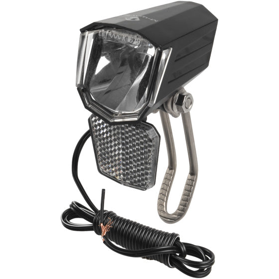 M-Wave Apollon D 50 Lux Dynamo Headlight LED nero