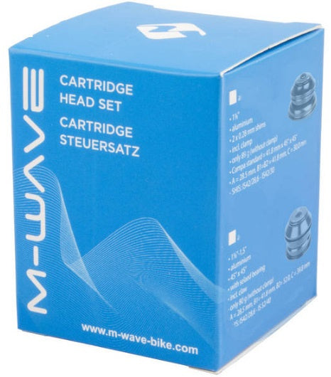 Testa a sfera M-Wave SS44 44 C Silver nero a 8 pezzi