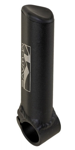 M-wave handles bar end short aluminum matt black per 2 St.