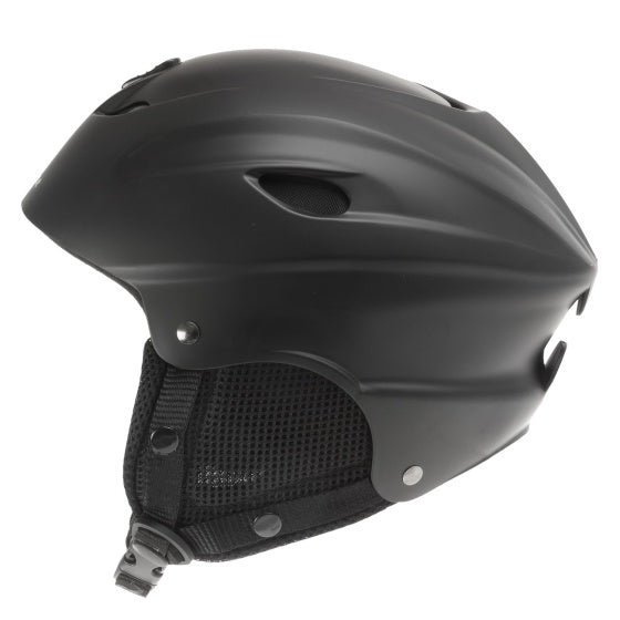 M-wave ski helmet unisex matte black size 52 55 cm
