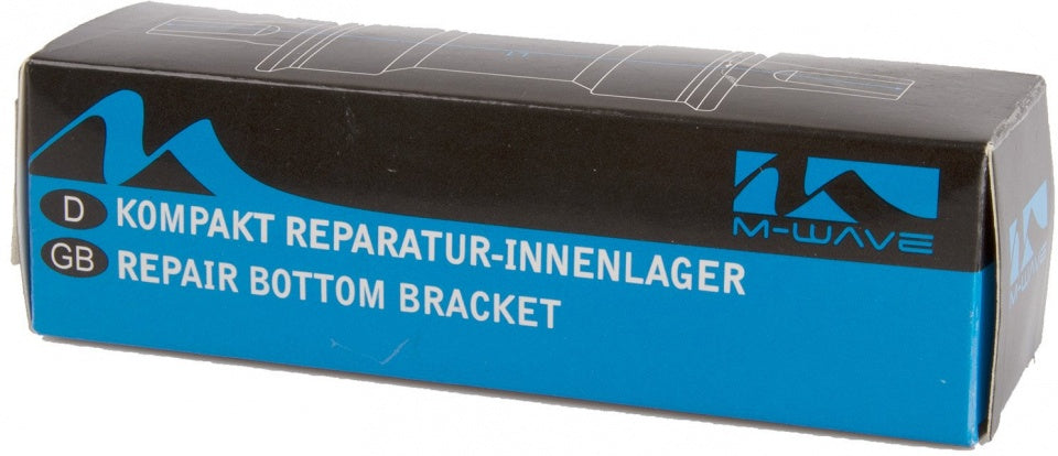 Staffa inferiore m-wave 127,5 x 27,5 mm nero