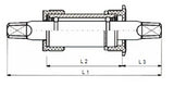 M-Wave bottom bras Thompson 148 15.8 mm