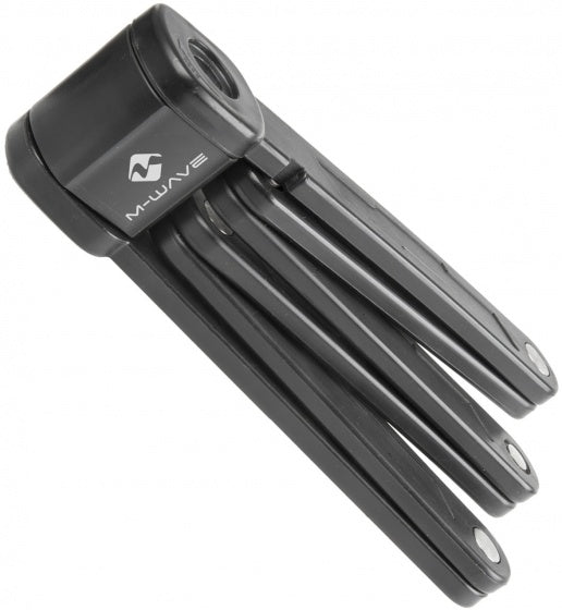 M-wave skládací zámek 875 x 5 mm černá