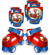 Žig - Spidey Roller Skates nastavljive rdeče modre velikosti 23-27