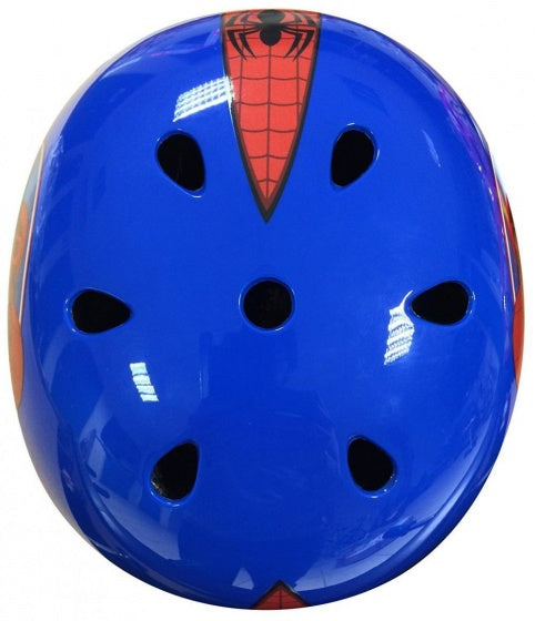 Marvel Spider-Man Skate čelada modra rdeča velikost 54 60 cm