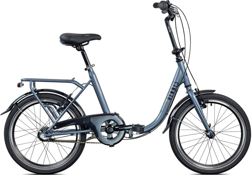 Legnano Rennes Klapprad 20 Zoll 40 cm Unisex 3V V-Brems dunkelgrau