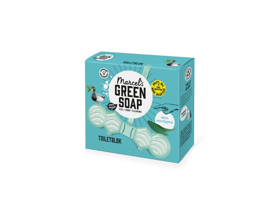 Marcels Green Soap WC -Block Mint Eucalyptus