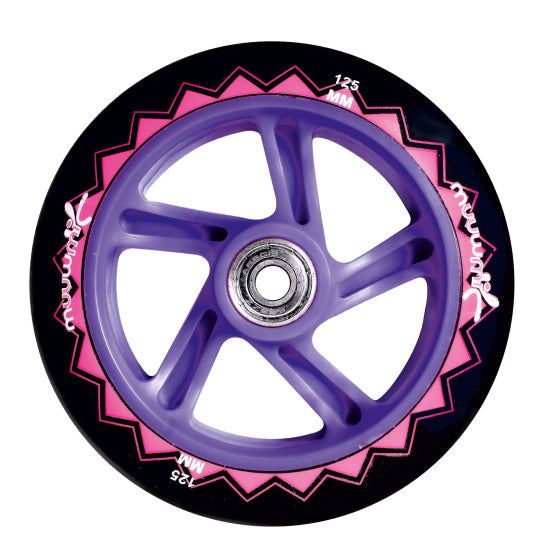 Muuwmi a 2 ruote Kintestep pieghevole freno rosa viola rosa