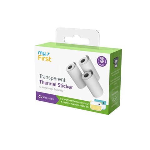 MyFirst Transparent 2.0 Termisk klistermærke
