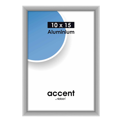 Nielsen Design Nielsen Photo frame 51224 Accent Mat silver 10x15 cm