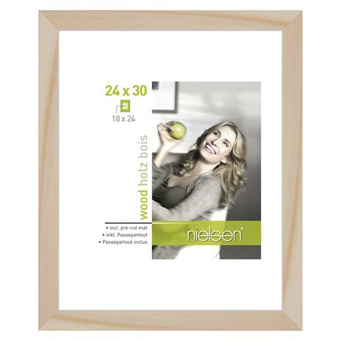 Nielsen Design Nielsen Photo frame 8988008 Apollon Naturel 24x30 18x24 cm
