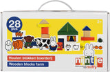 Boosterbox Nijntje Wooden Farm Blocks 33410