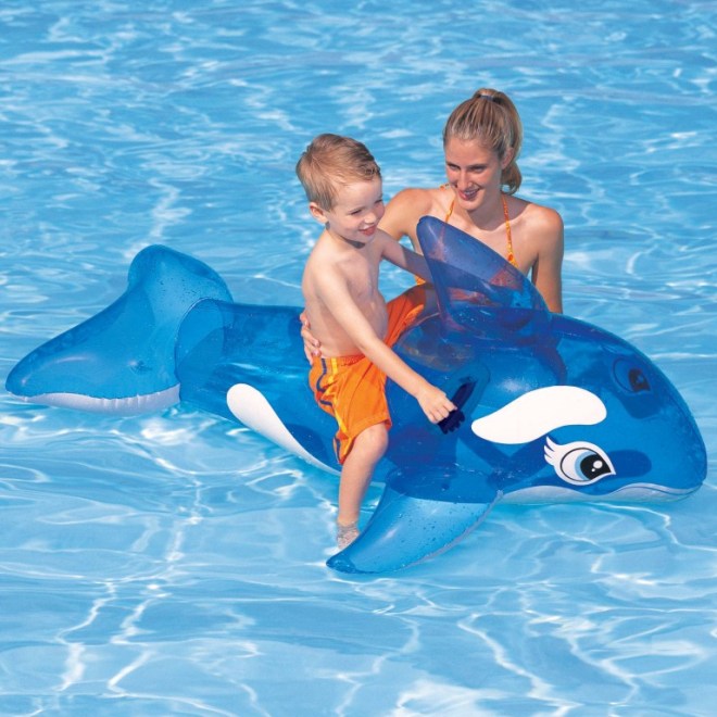 Intex - Inflatable animal whale ride -on 152 x 114 cm