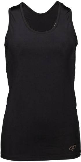 Papillon tanktop racer tilbage damer sort størrelse xxl