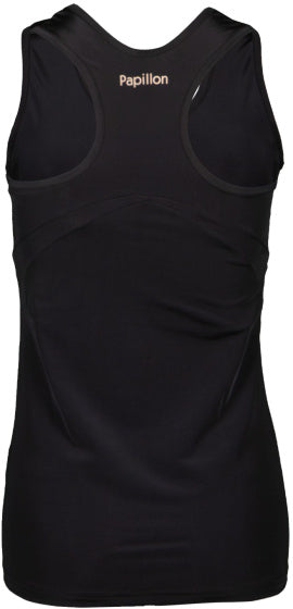Papillon tanktop racer tilbage damer sort størrelse xxl