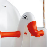 Paradisisiso Toys Puppelchen Swing Sëtz Swan White Orange