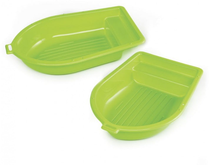 zandbak met deksel Boot 118 x 79 x 22 cm groen