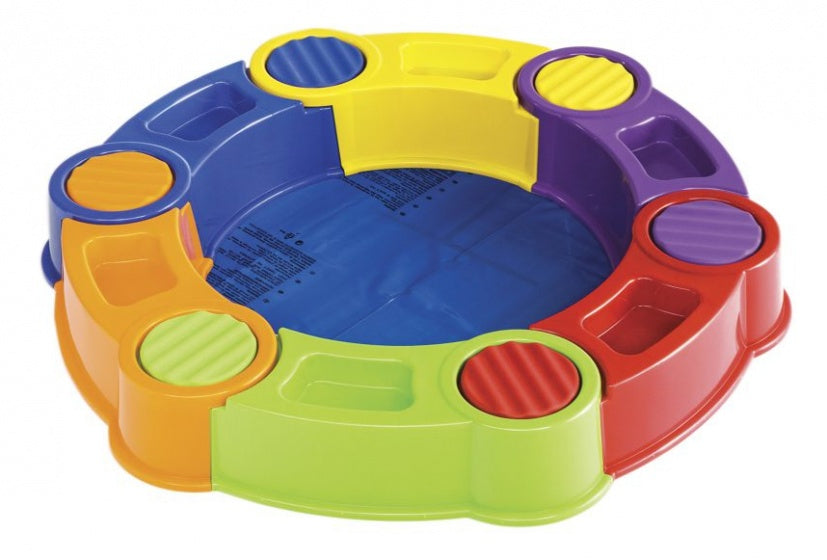 Jouets paradiso Colombus Sandbox avec compartiments à eau 141 cm